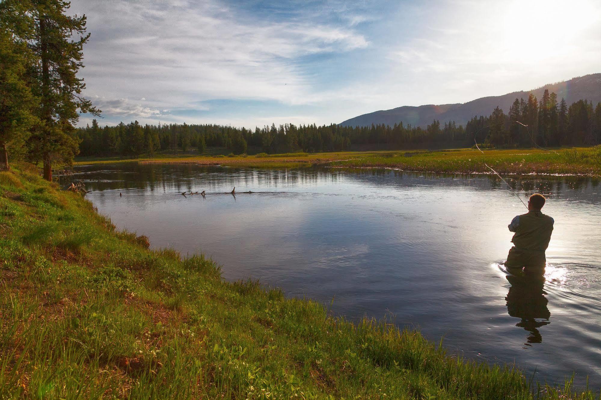 Headwaters Lodge & Cabins At Flagg Ranch Moran Exterior foto